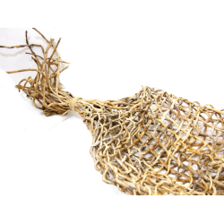 Siatka dekoracja pleciona z trawy morskiej